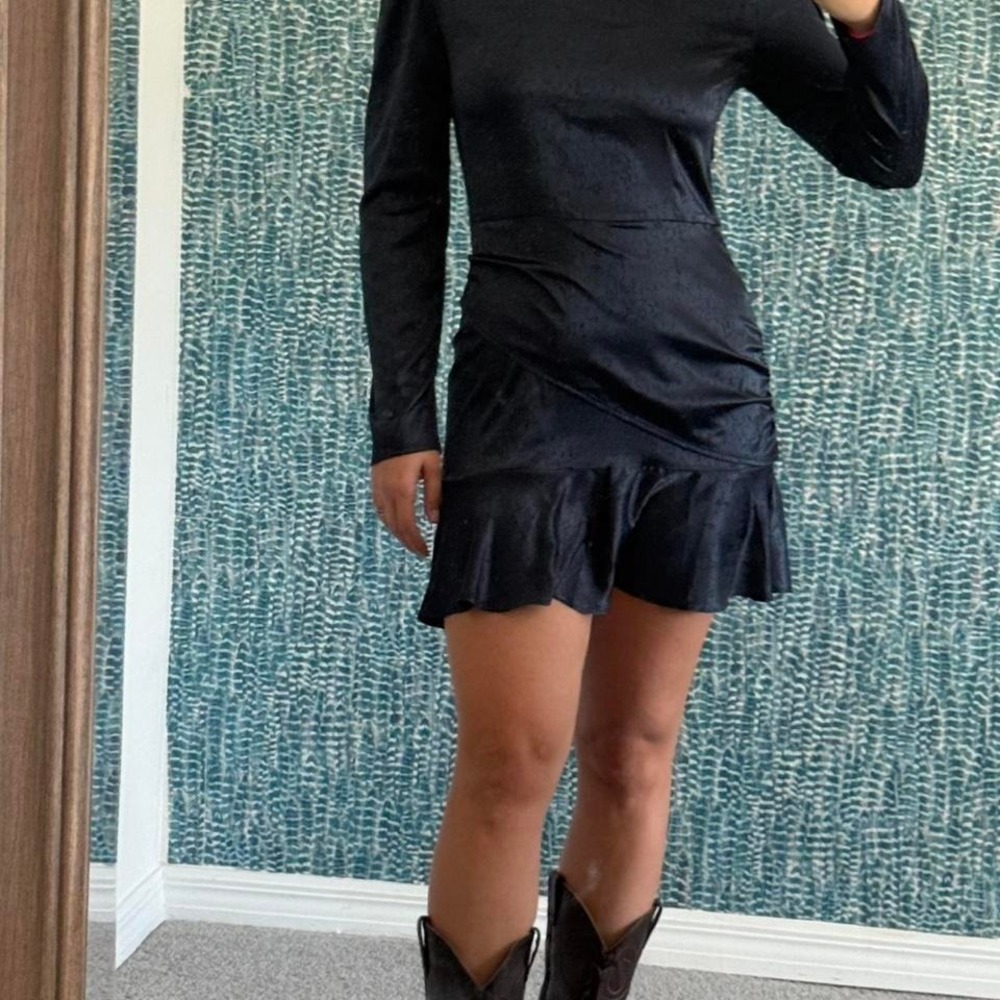 Something Navy blue mini dress